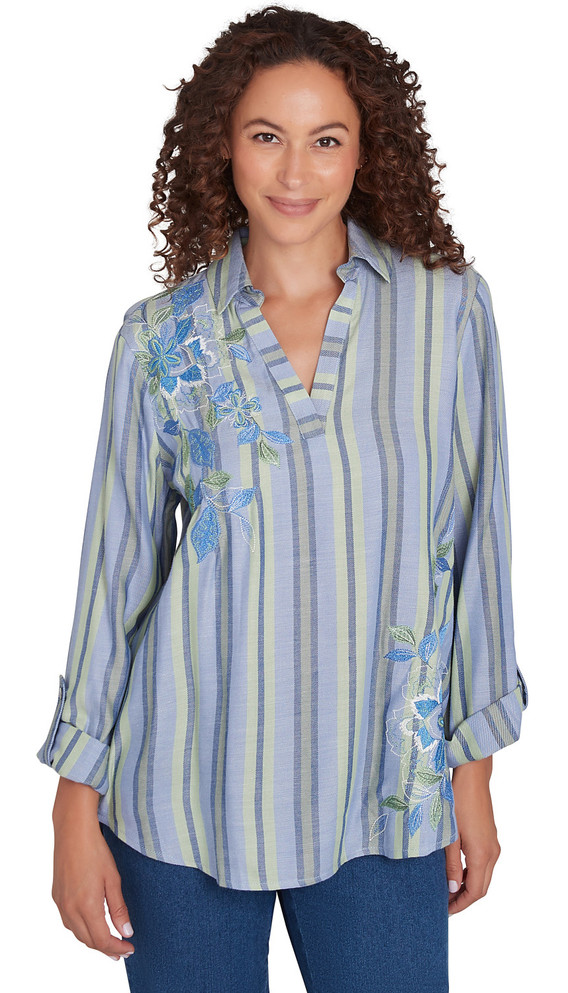 DARK CHAMBRAY MULTI