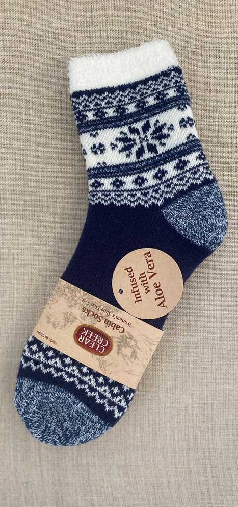 SOCKS ALOE LINED CABIN