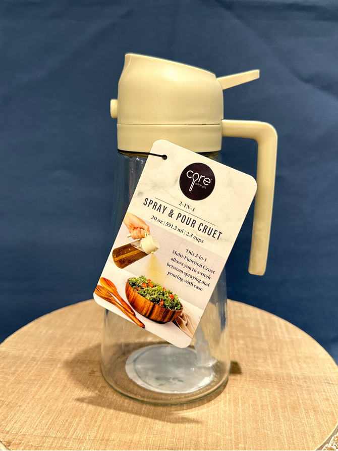 20OZ OIL DISPENSER SNWDROP