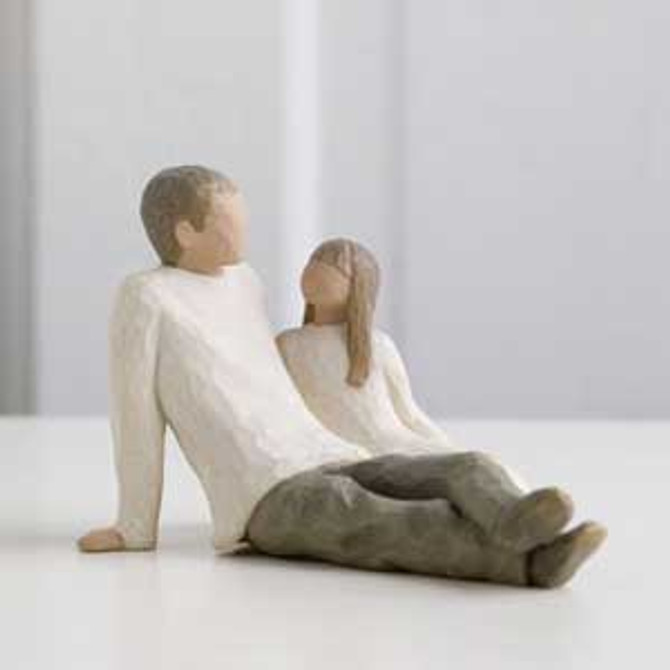 Willow Tree Father/Daugher Figurine