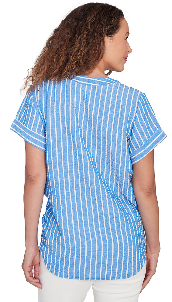 FRENCH BLUE/WHITE