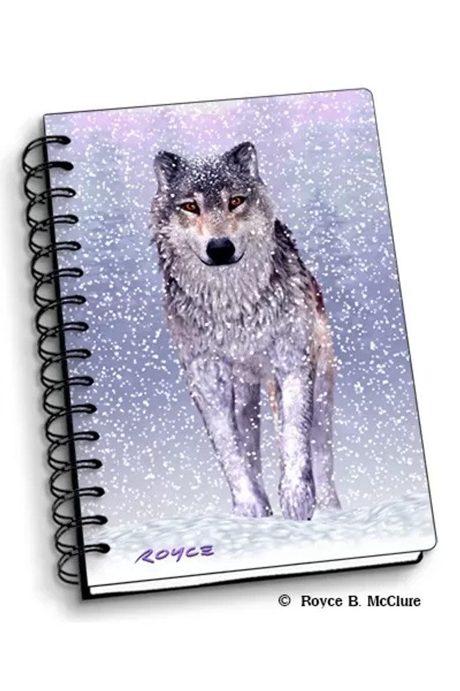 SNOW WOLF NOTEBK