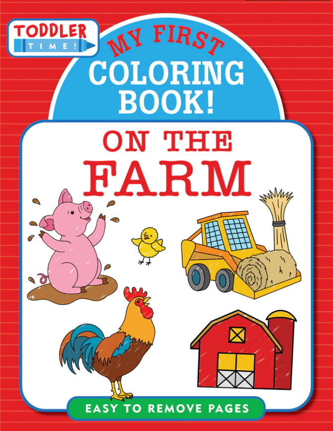 ON THE FARM 1ST COLRNG BK