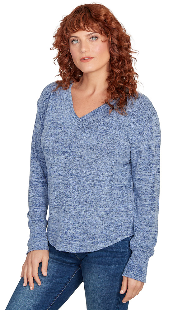 NAVY MELANGE