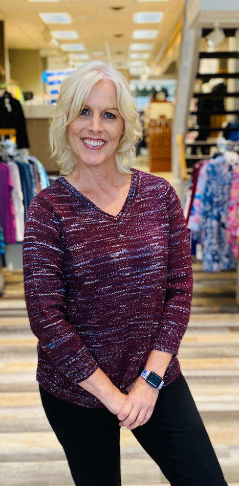 BURGUNDY MULTI