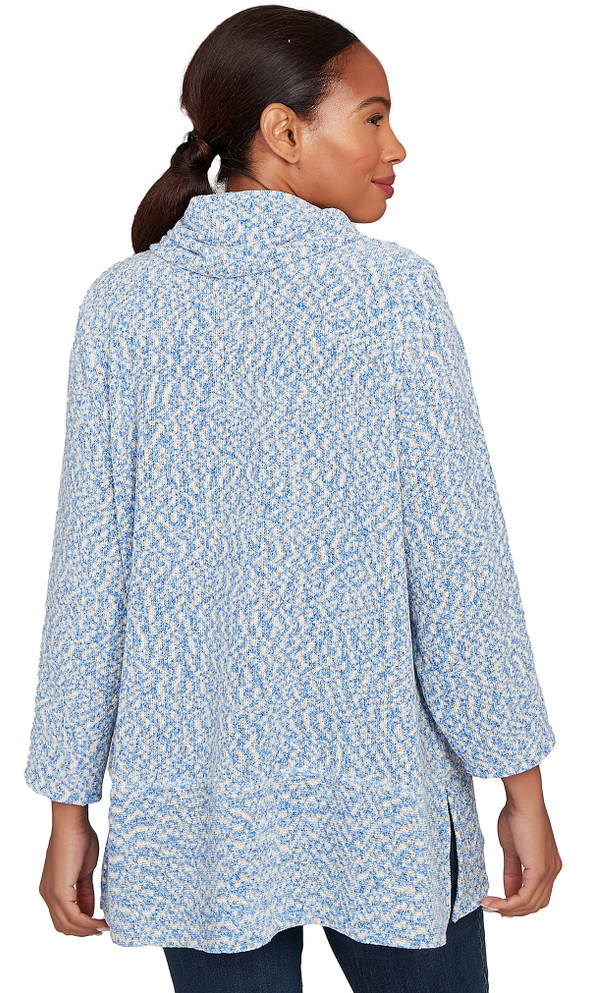 TOP *PLUS* BLUEBELL MULTI COWL NK SPACEDYE