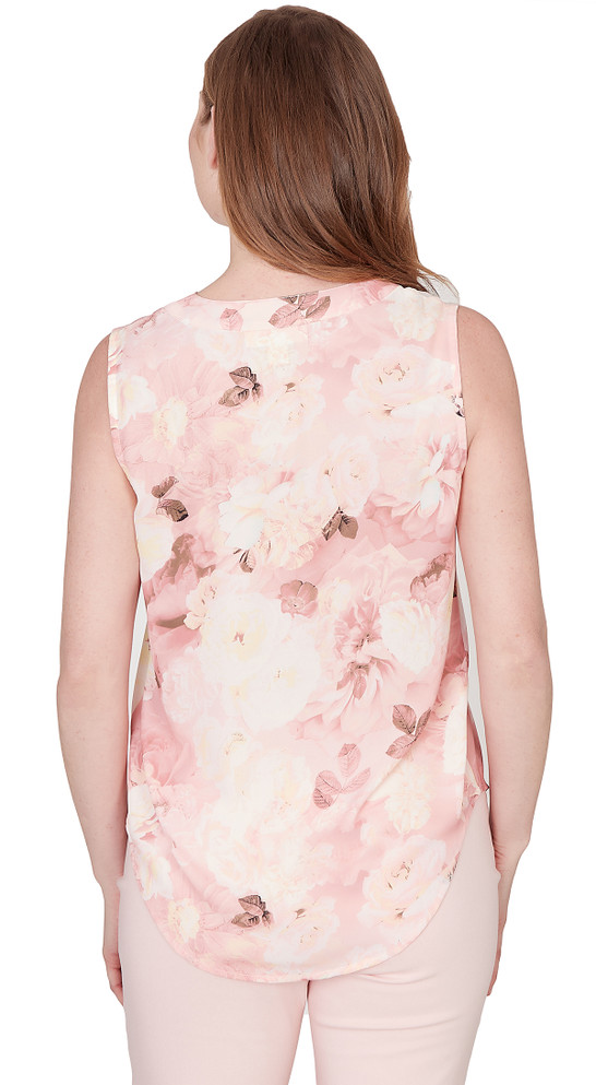 TOP *MISSY* BLOSSOM PINK ENCHANTED BLOOMS