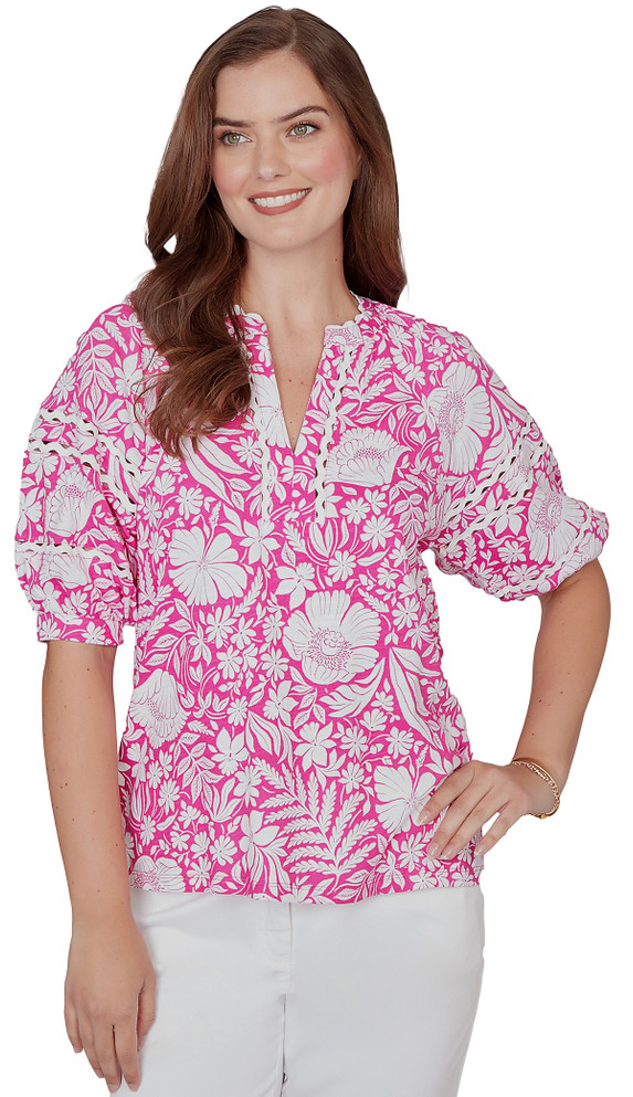 FUCHSIA WHITE