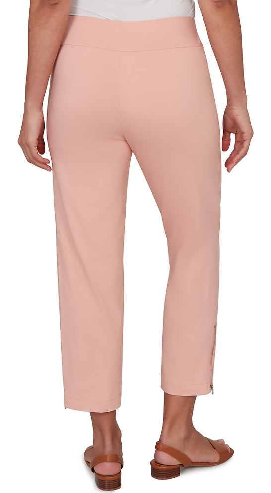 PANT *MISSY* DUSTY PINK STRETCH TUMMY SLIMMING