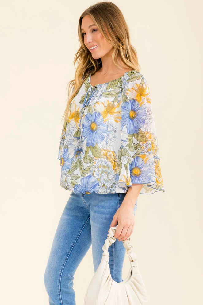 IVORY BLUE MUSTARD