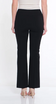 PANT *PETITE* BLACK SOLID FLARE 28.5"