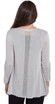 CARDI *MISSY* HIGHRISE GREY 3/4 DRAPE FRONT