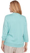 SWEATER *PETITE* PISTACHIO BRSHSTRK INNER 2 IN 1