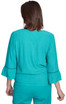TOP *PLUS* JADE TEXTURE FLUTTER CUFF