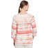 TOP *MISSY* PEACH PINK CRINKLE TIE FRONT PEASANT
