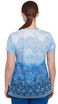 TOP *MISSY* PALE SKY MULTI OMBRE W/SHARKBITE HEM