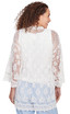 KIMONO *MISSY* BRIGHT WHITE CHEMICAL LACE