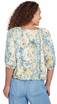 TOP *MISSY* BRIGHT WHITE ELBOW SLV BLOUSON
