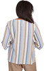 TOP *MISSY* NEUTRAL MULTI SPLICED STRIPE