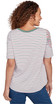 TOP *MISSY* BAY LEAF MULTI PAISLEY PLACEMENT PRNT