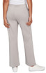 PANT *MISSY* GREY HEATHER P/O LUXE STRETCH RIB 30"