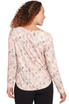 TOP *PETITE* PINK CLOUD MULT L/S BRUSHSTROKE BT NK TOP *PETITE* PINK CLOUD MULT L/S BRUSHSTROKE BT NK