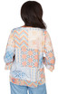 TOP *MISSY* BLUE MULTI MEDALLION PATCHWORK