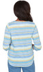 TOP *MISSY* BLUE STRIPE