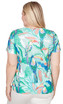 TOP *PETITE* PALM GREEN TOUCAN PRINT
