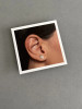 Sterling silver snowflake earrings