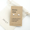 Rising Star Silver Earrings