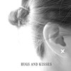 Hugs & Kisses Earring on Model