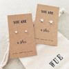 You Are A Star Silver Earrings