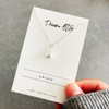 Dream Big Eiffel Tower Silver Necklace