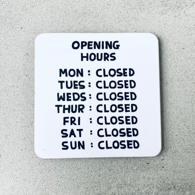 Pleasing Situation David Shrigley Coaster