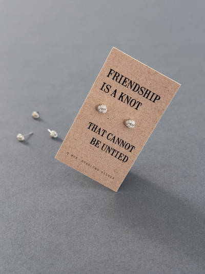 Classic Friendship Knot Earrings