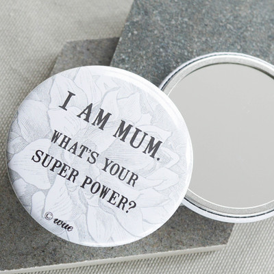 Super Mum Pocket Mirror