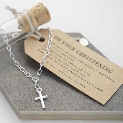 Holy Communion Silver Cross Bracelet Holy Communion Silver Cross Bracelet