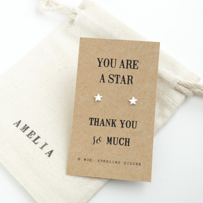 Thank You Star Earrings Thank You Star Earrings