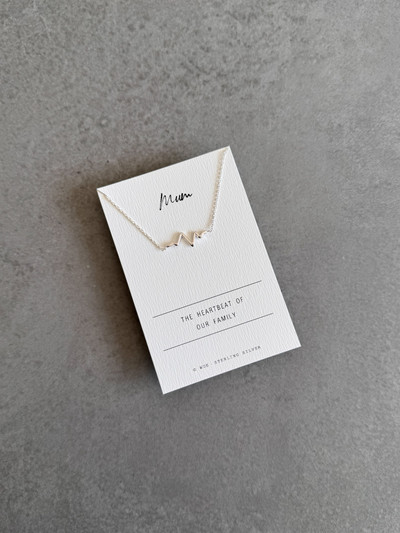 Mum - Heartbeat Necklace