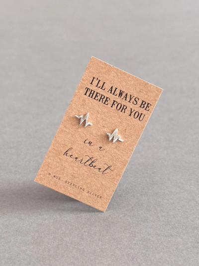 Always There Heartbeat Earrings Always There Heartbeat Earrings