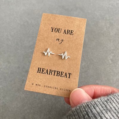 My Heartbeat Silver Earrings My Heartbeat Silver Earrings