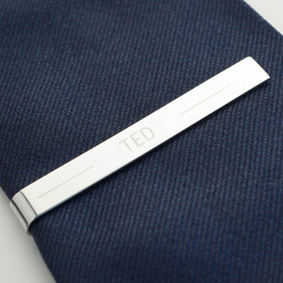 Personalised Tie Clip Personalised Tie Clip
