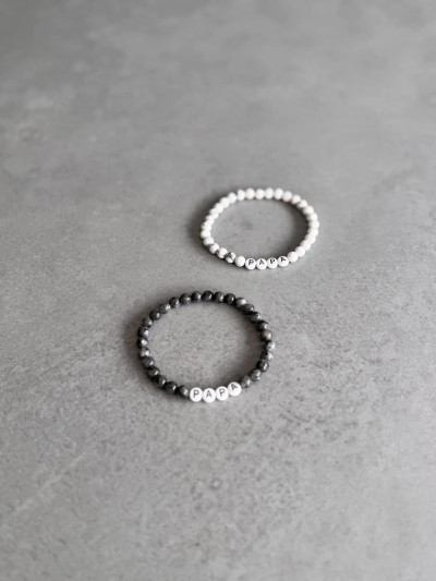 Thank you Dad Gemstone Bracelet