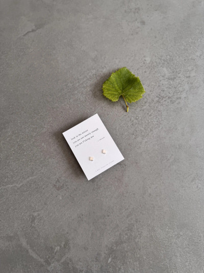 F*cking Ace Sterling Silver Haiku Earrings F*cking Ace Sterling Silver Haiku Earrings