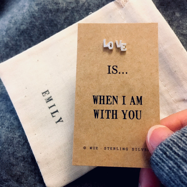 Love Is... Earrings