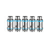 Five Aspire Nautilus XS 0.7 Ohm Coils on white background