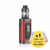 Smok Morph 3 and included vape juice on white background
