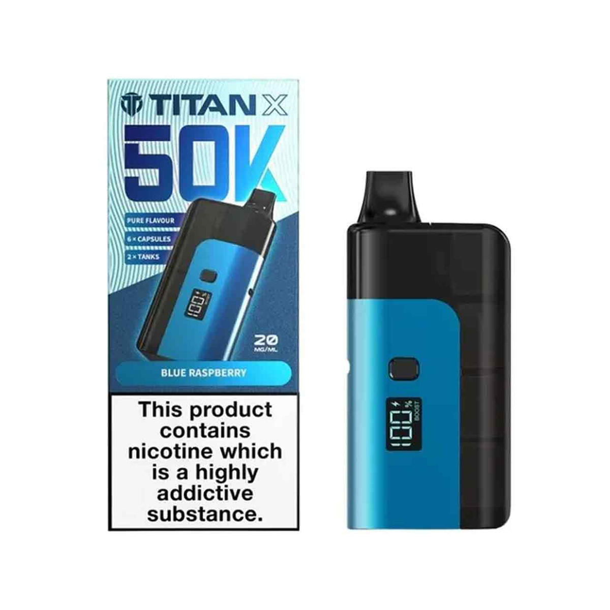 Titan X 50K Big Puff Vape Device