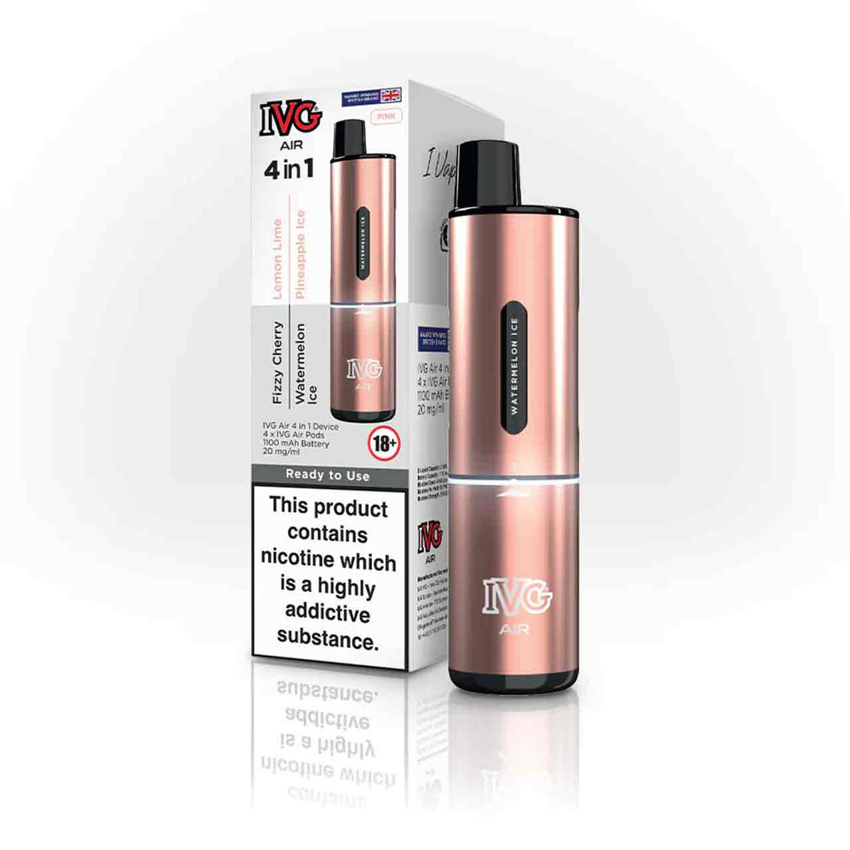 IVG Air 4 in 1 Prefilled Pod Vape Kit